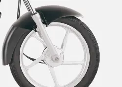 Bajaj CT 100 Alloy Wheel Design