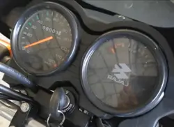 Bajaj CT 100 Instrument Console