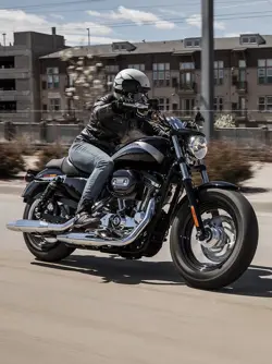 BS6 Harley-Davidson 1200 Custom Front View