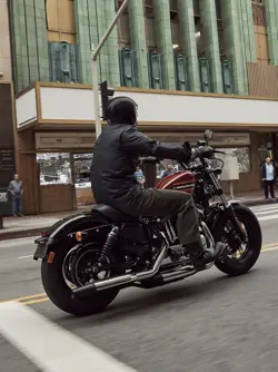 BS6 Harley-Davidson Forty-Eight Special Rear View