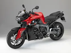 BMW K1300R in Red Colour