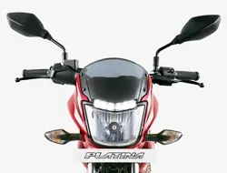 Bajaj Platina 100 ES Disc LED DRLs