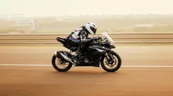 BMW G310RR Action Shot 1