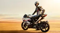 BMW G310RR Style Sport Action Shot 1