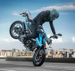 Bajaj Pulsar NS125 Action Shot 9