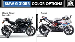 BMW G310RR Colour Options