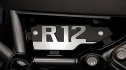 BMW R12 Chromed Nameplate