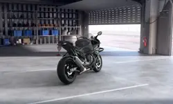 BMW S1000RR Rear 3-Quarter View