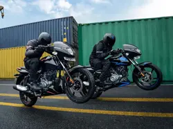 Bajaj Pulsar 125 Neon Action Shot