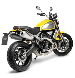 Ducati Scrambler 1100 Rear 3-quarter