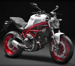 Ducati Monster 797 Front 3-Quarter