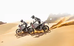 Ducati Desert X in Action Shot