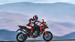 Ducati Multistrada V4 Pikes Peak Action Shot 1