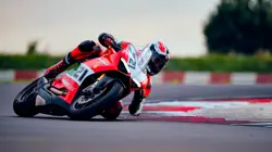 Ducati Panigale V2 Bayliss Action Shot