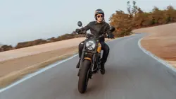 Ducati Scrambler 1100 Tribute Pro Action Shot 1