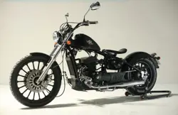 FAB Bobber 350 Front 3-Quarter