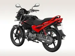 Hero Glamour Fi Rear 3-Quarter View
