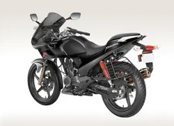 Hero Karizma R Rear 3-Quarter View