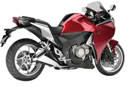 Honda VFR1200F Rear 3-Quarter View