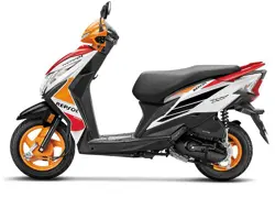 Honda Dio Repsol Edition Side View