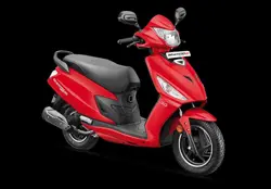Hero Maestro Edge 125 in Matte Red Color