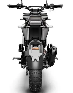 Husqvarna Svartpilen 250 Rear View