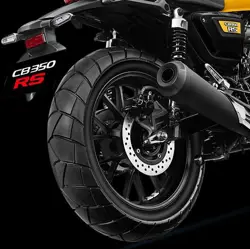 Honda CB350RS Scrambler Wide Rear Tyre