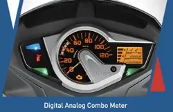 Hero Maestro 110 ZX Instrument Console