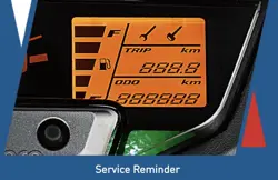 Hero Maestro 110 ZX Service Reminder