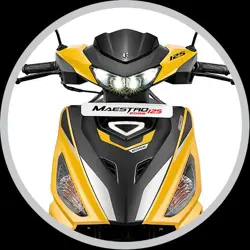 Hero Maestro Edge 125 Front Design