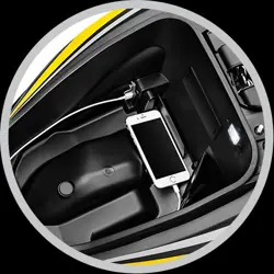 Hero Maestro Edge 125 Mobile Charger & Boot Light