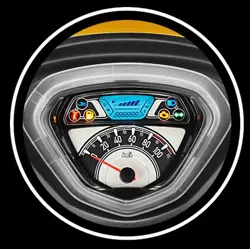 Hero Pleasure Plus XTEC Jubliant Yellow Digi Analogue Console