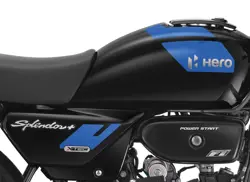 Hero Splendor Plus XTEC 3D 'Hero' Logo