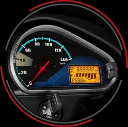 Hero Super Splendor All Black Instrument Console