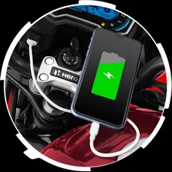 Hero Passion XTEC USB Charging