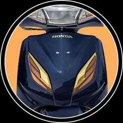 Honda Activa Premium Gold Coated Chrome Garnish