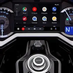 Honda Gold Wing Tour Instrument Console with Navigation System