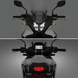 Honda XL750 Transalp All LED Lighting