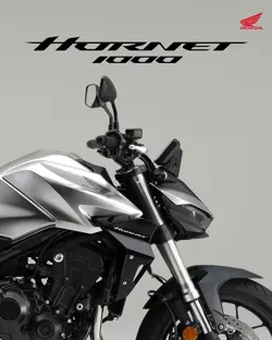Honda CB1000 Hornet Front Side Closeup Shot