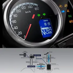 Honda CB350 DLX PRO Chrome Smartphone Voice Control System