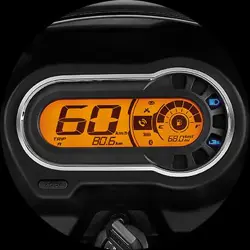 Hero Super Splendor XTEC Fully Digital Speedometer