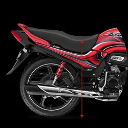 Hero Passion Plus Low Saddle Height