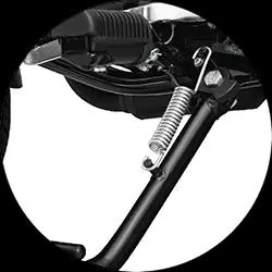 HF Deluxe All Black Edition Side Stand Engine Cut-Off
