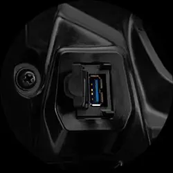 Hero Glamour USB Charging Port