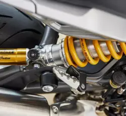 Indian FTR R Carbon Fully Adjustable Ohlins Suspension