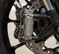Indian FTR Rally Brake System