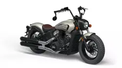Indian Scout Bobber Twenty in Silver Quartz Smoke Colour