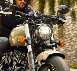 Indian Chief Dark Horse Headlight