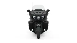 Indian Pursuit Dark Horse Front View