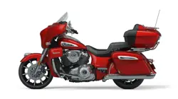 Indian Roadmaster Limited in Stryker Red Metallic Colour